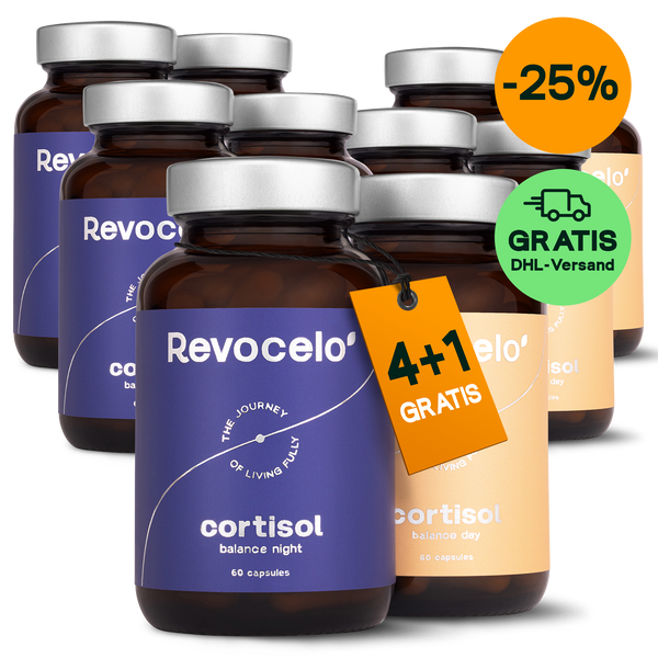 Cortisol Balance Day & Night 4 + 1 Pack